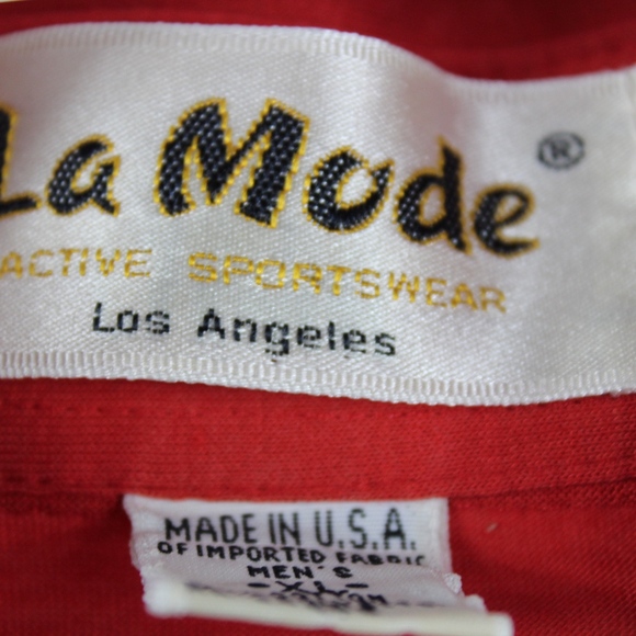 Vintage 80s LA Mode Mens XL Planters Polo Shirt - Picture 4 of 7